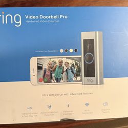 Ring Wired Door Bell & Ring Chime Pro Set