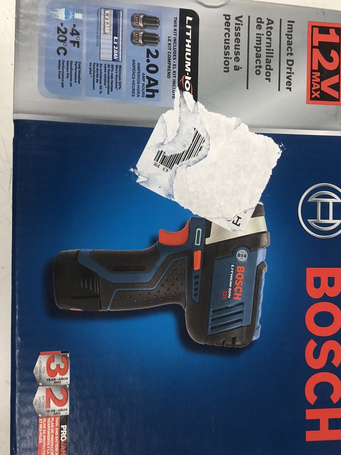 Bosch Impact Drill 12v