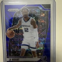Ja Morant Numbered Panini Prizm