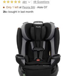 Evenflo Revolve 360 Extend All-in-One Rotating Convertible Car Seat