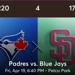 Padres Friday The 19th 