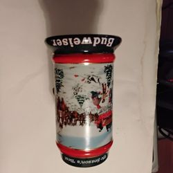 Budweiser Beer Mug 1991 Made In Brazil