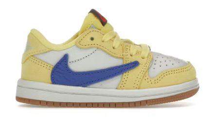 Nike Travis Scott 1 Canary Size 7C Brand New Toddler
