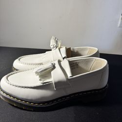 Dr. Martens Adrian YS White Loafers – Size 12 – New w/ Box