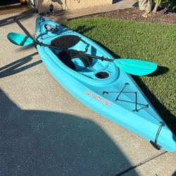 2 Kayaks, 2 Kayak Covers and kayak Stand