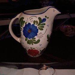 Vintage Hand Painted Picther