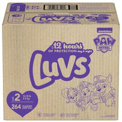 Luv Diapers Size 2;264 Count New $30