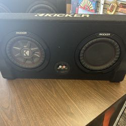Kicker Rt Shallow Box With Subs 8 Inch 