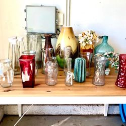 Various Vases for DIY Mothers Day (Various Prices Each)