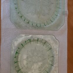 Madrid Green  by Federal Glass. Depression Glass