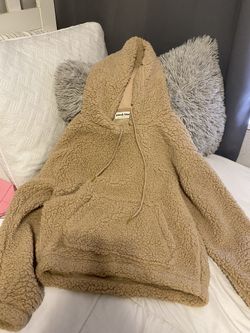 Brown Furry Hoodie
