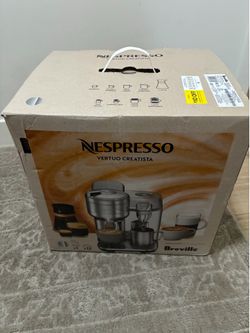 Nespresso Vertuo Creatista by Breville – Brand New in Box – Espresso & Latte Machine