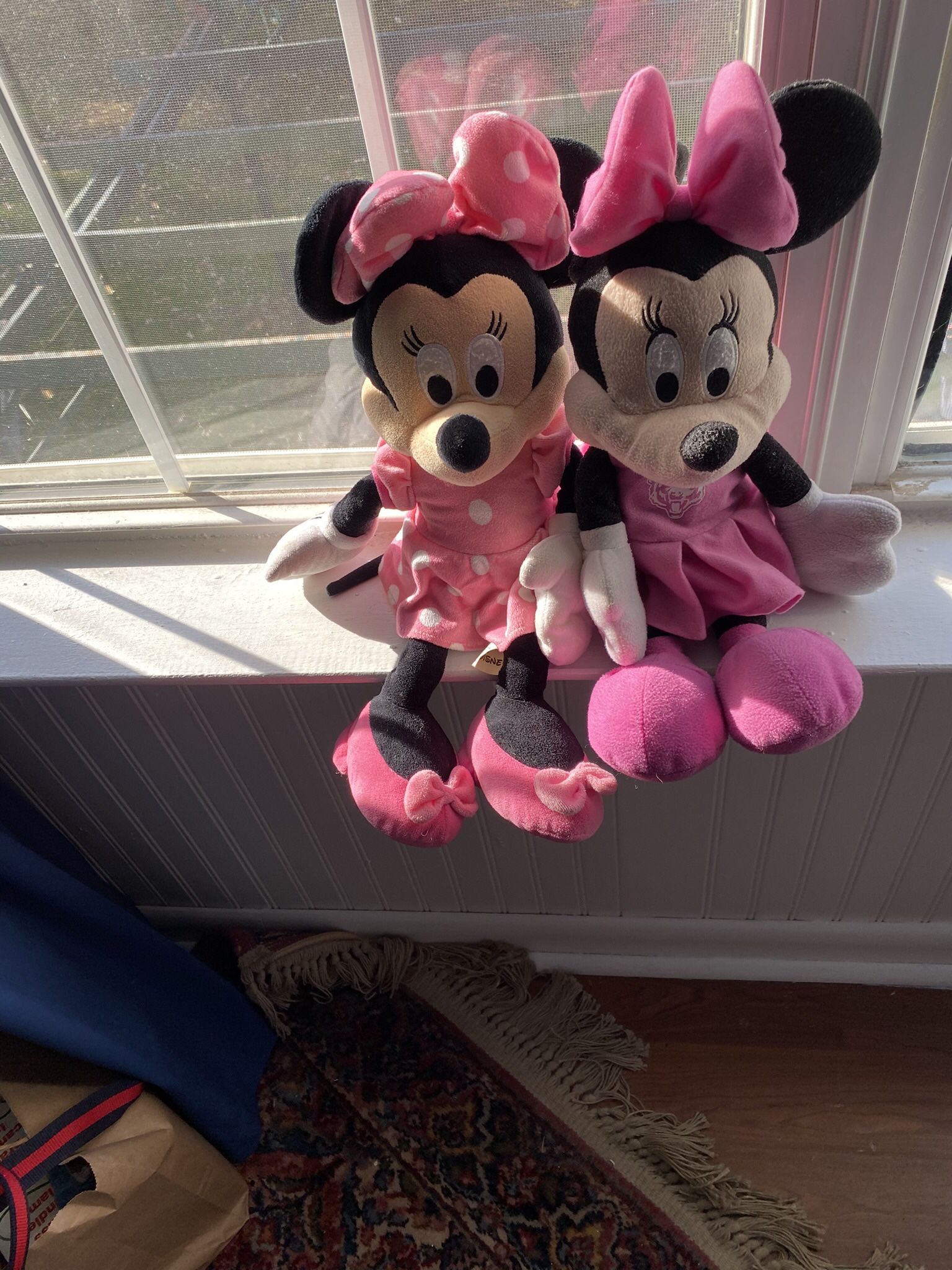 Disney Classic Plush Minnie Mouse Dolls