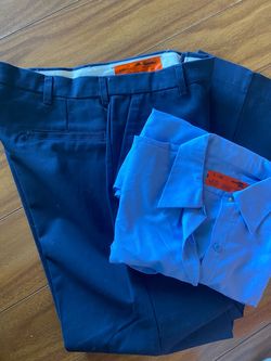 Red Kap Work Pants and Shirt Set