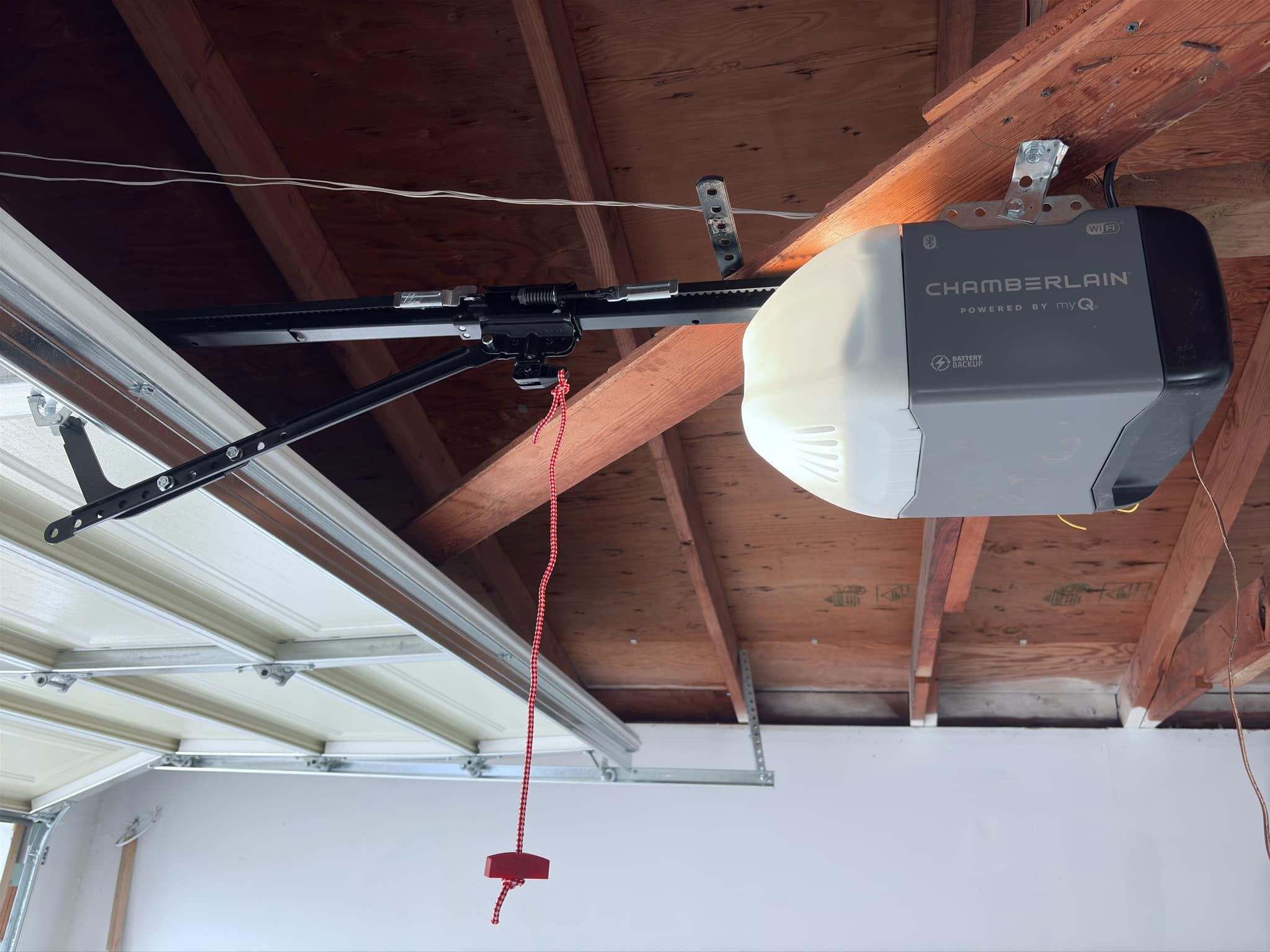 Opener And Garage Door