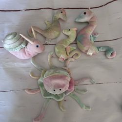 🪼 Ty Beanie Babies Pastel Tie-Dye Bundle