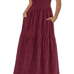 Brand New with Tags! PRETTYGARDEN Eyelet Dress, XL