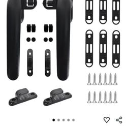 Lot Of 8 Window Crank Handle, Aluminum Allov Push Window Handle, Lockable Window Handles For Sliding Windows, Flat Open Door Window Knob