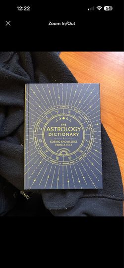 Astrology Dictionary Book