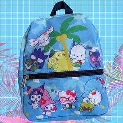 Sanrio Mini Backpack Tropical Beach Theme