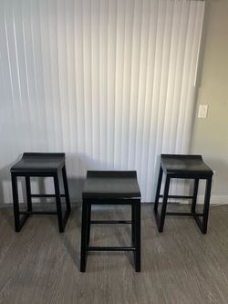 Wooden Bar Stools