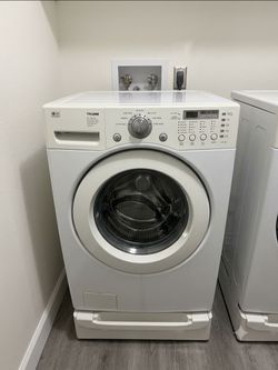 LG TROMM electric washer & dryer