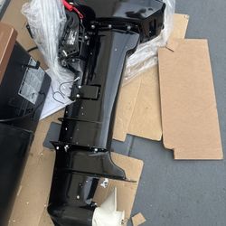 Hangkai 18HP Outboard Motor, 2 Stroke 246CC Heavy Duty Fishing Boat Engine Water Cooling with CDI Ignition System, 4RPM (Short Shaft)