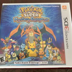 Pokemon Super Mystery Dungeon: Nintendo 3DS Brand New Y-Fold Sealed Out Of Print