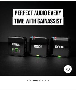 Rode Wireless GO 3 Microphone System