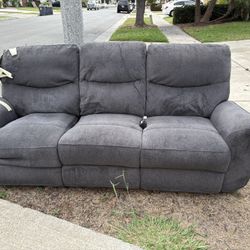 Free Powered Reclining Couch 