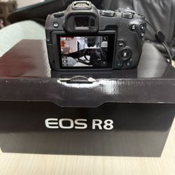 Canon R8 With 3 Lenses 