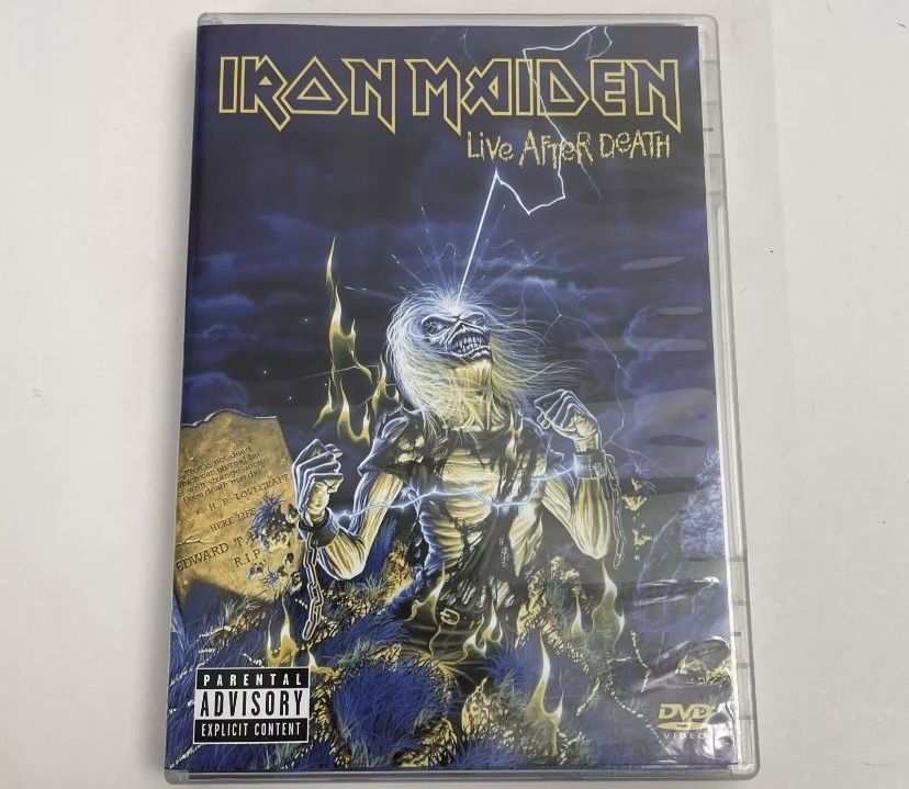 dvd iron maiden live after death