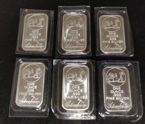 SILVER (6) Ounces of Pure SILVER