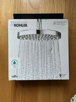 Kohler Rain Shower Head Polished Chrome
