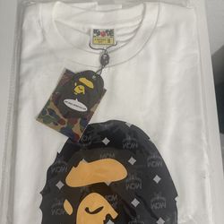 MCM BAPE TEE