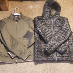 Tommy Hilfiger Jackets. Size M Both For $80