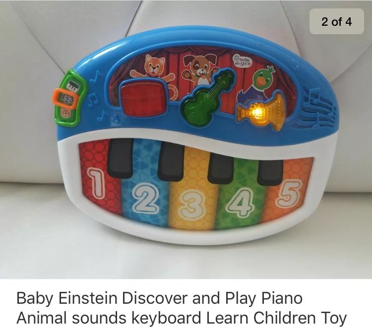 Kids piano toy baby Einstein keyboard learn play children’s toddlers