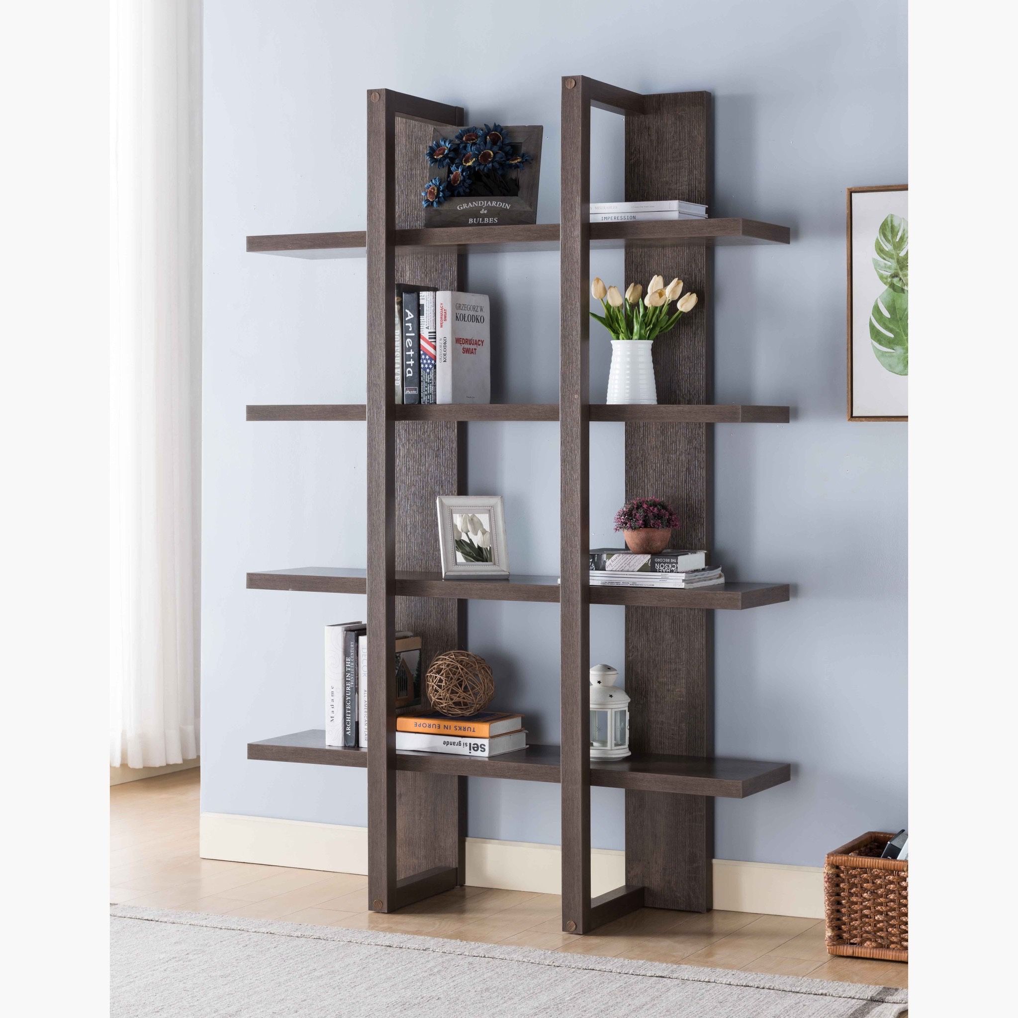 NEW Bookcase Bookshelves Display Storage Shelf