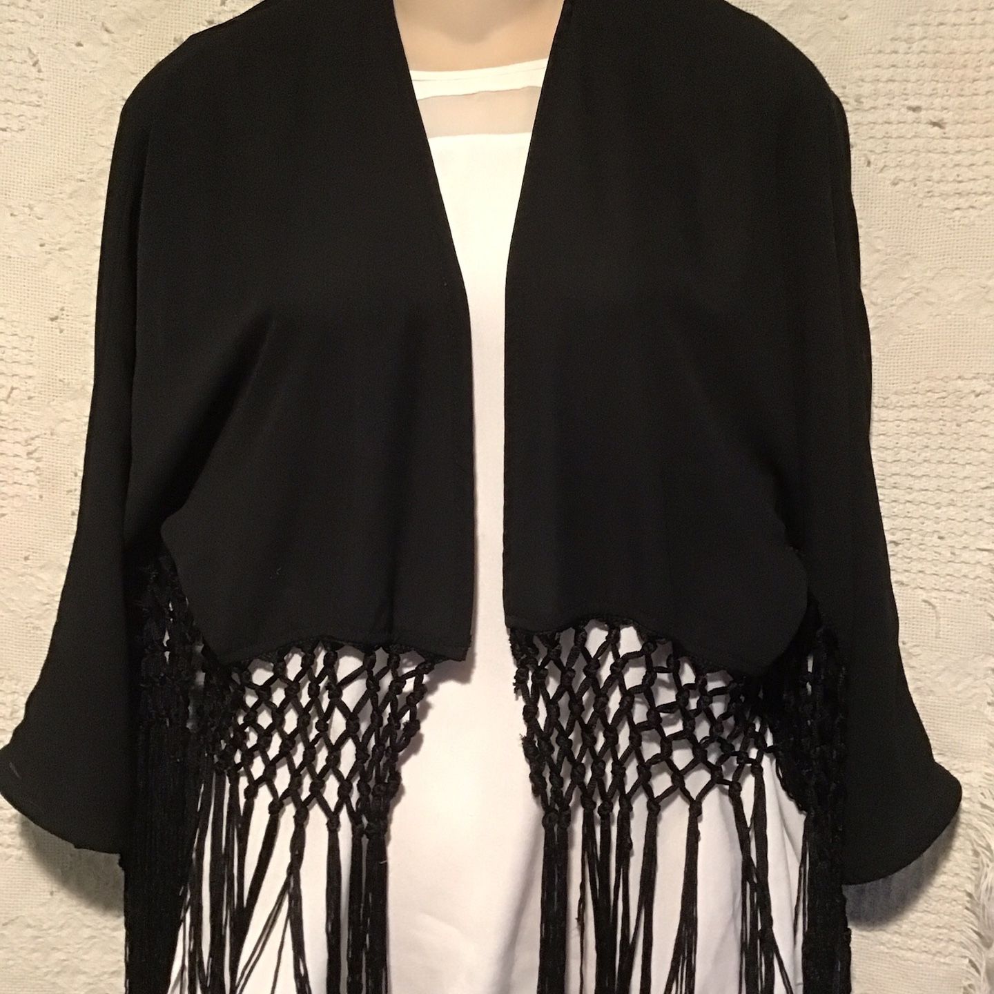 Black Shawl/ Wrap, Excellent Used Condition