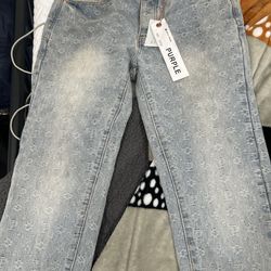 Purple Brand P001 All-Over P Print Jeans