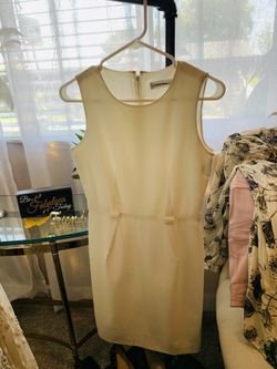 Calvin Klein White Dress