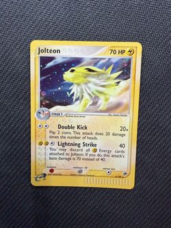 Jolteon sandstorm holo NM