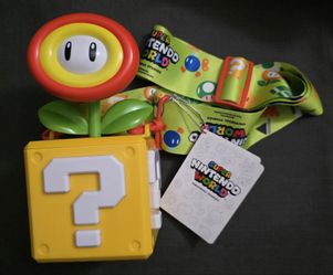 Universal Studios Super Nintendo World Fire Flower Sipper Super Mario Bros