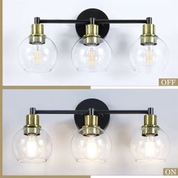 3 Globe Vanity Lights
