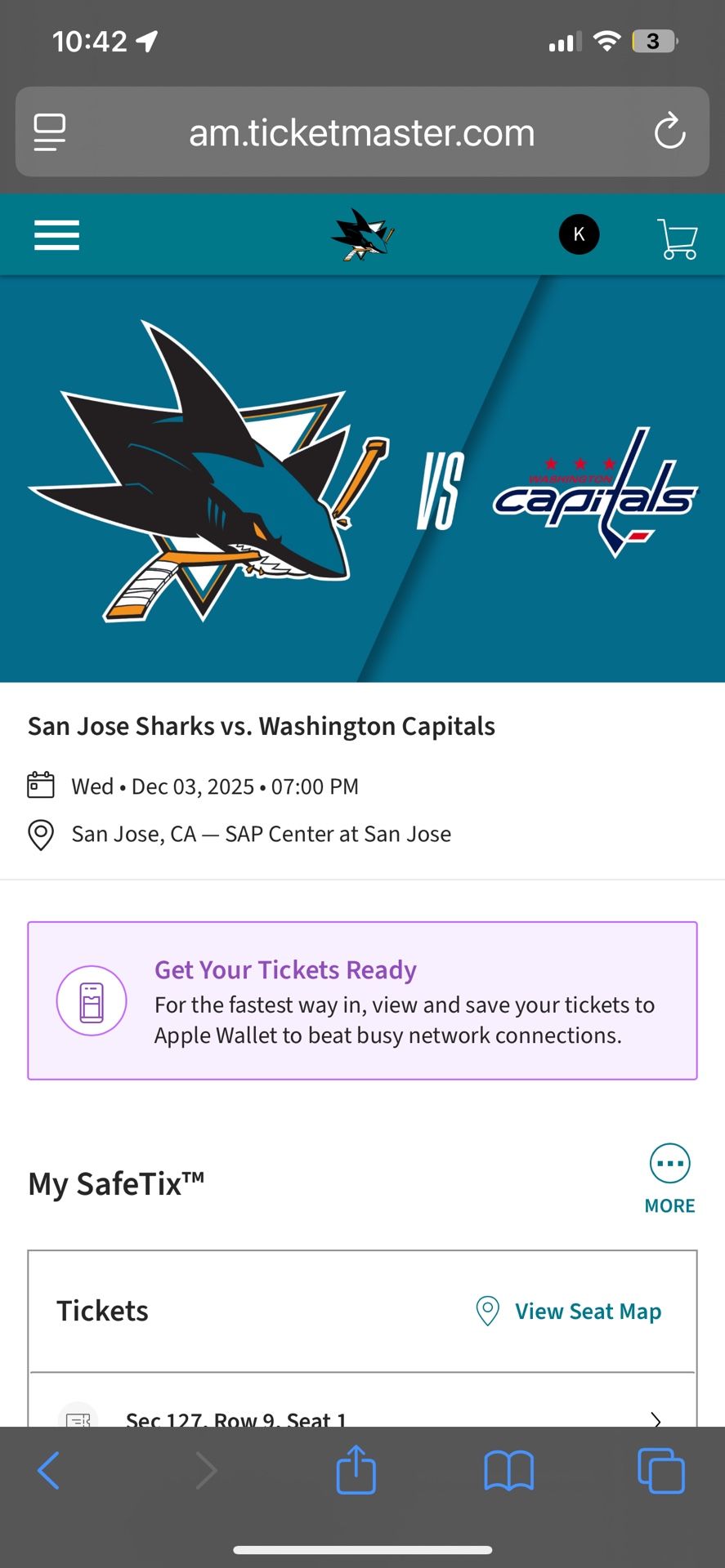 San Jose Sharks Tickets  {club Access}