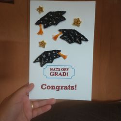Handmade Quilled Graduation Cards 