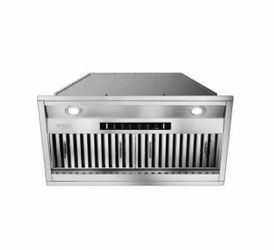 30 in. 900 CFM Convertible Insert Range Hood Stainless Steel with Baffle Filters, LED and Gesture Control