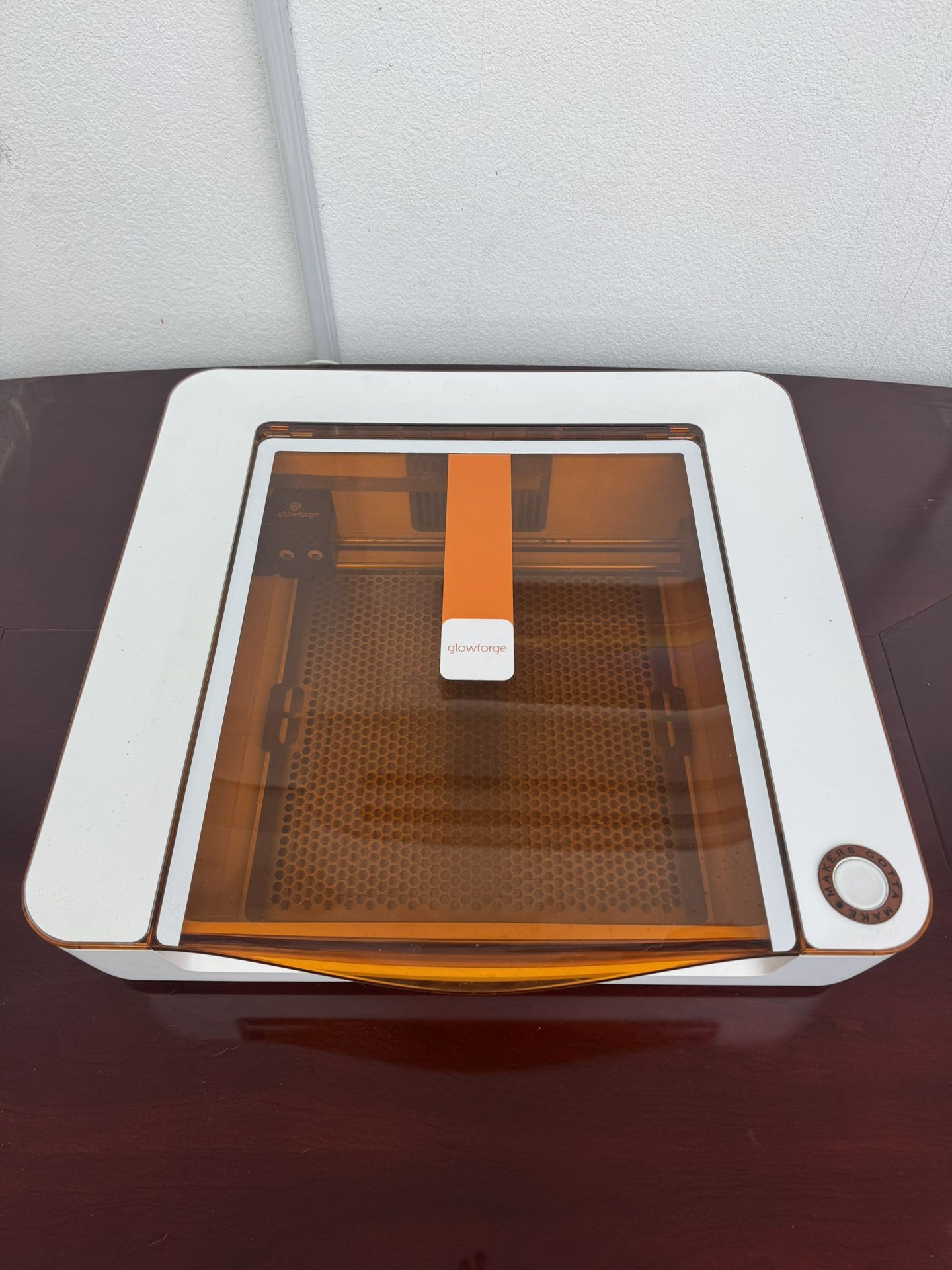 Glowforge Aura Craft Laser + 4” Inline Exhaust Fan