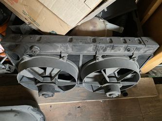Ferrari 328 Gts Gtb Radiator And Cooling Fan Assembly