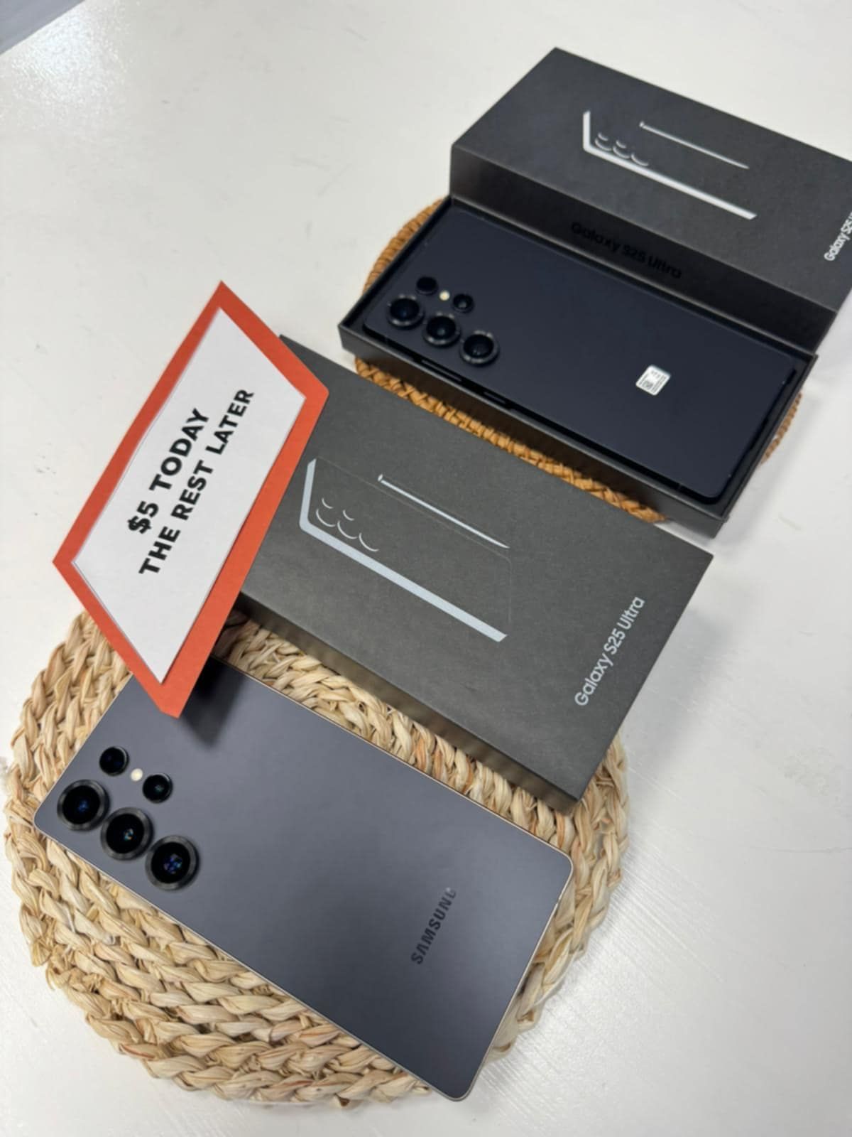 Samsung Galaxy S25 Ultra- Pay $5 DOWN AVAILABLE - NO CREDIT NEEDED